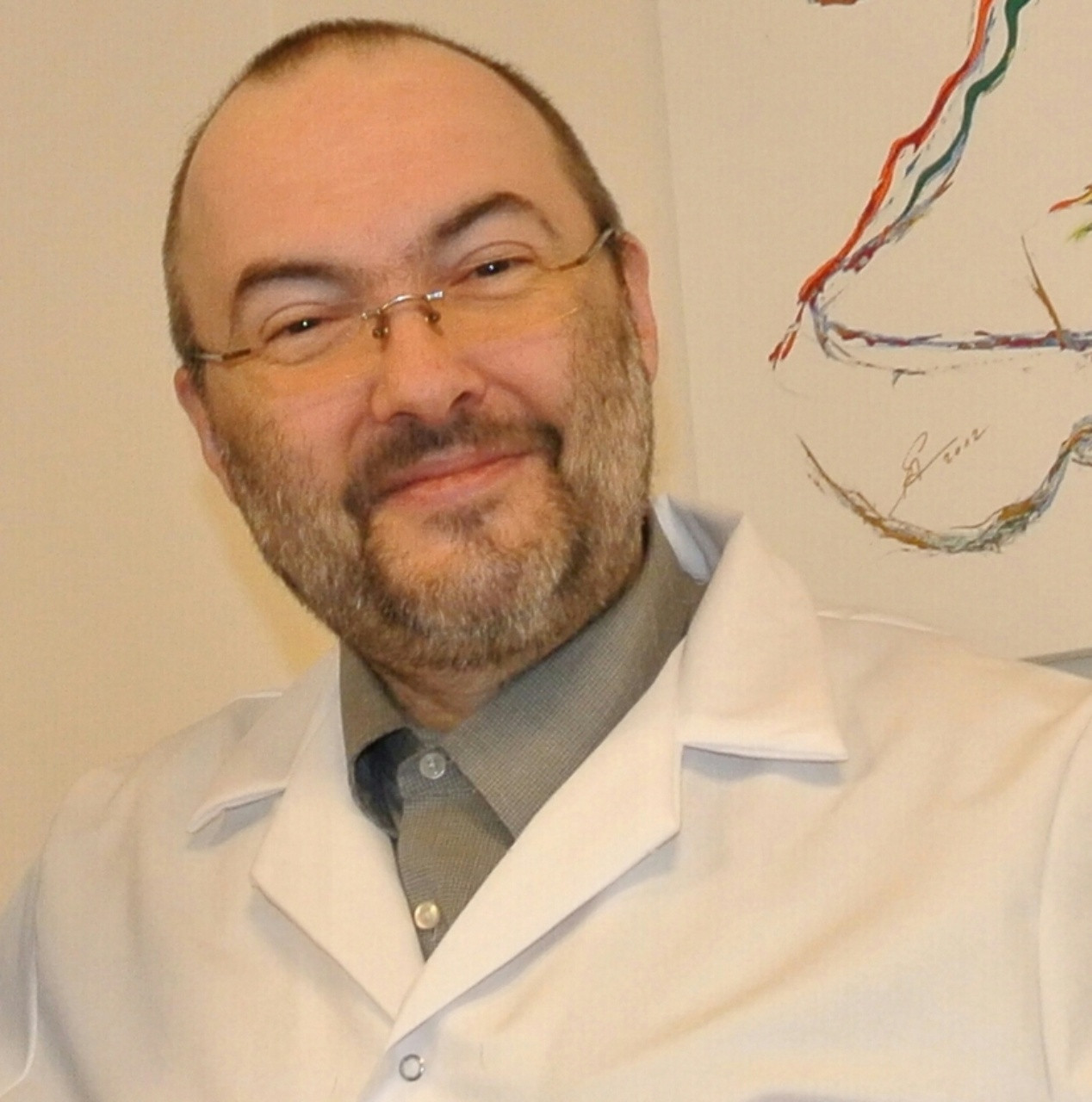 Dr. Helmut Pailer in seiner Ordination
